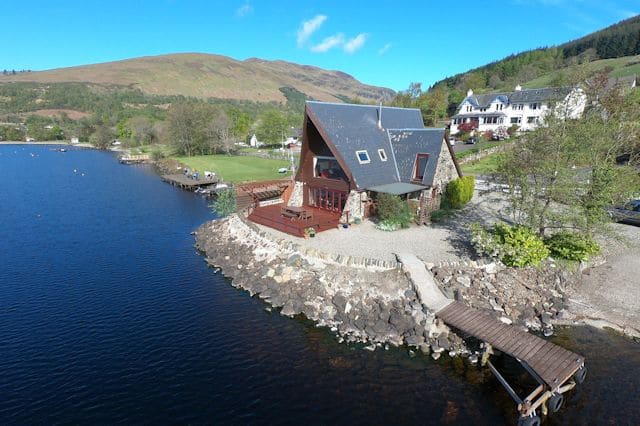 The Boathouse Lochearnhead Lochside Holiday Home Cooper Cottages